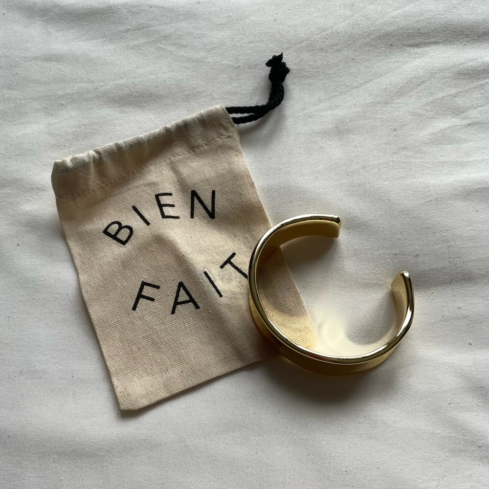 Madewell Gold Cuff Bracelet